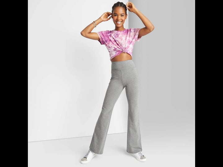 womens-high-waisted-flare-yoga-pants-wild-fable-gray-xl-1