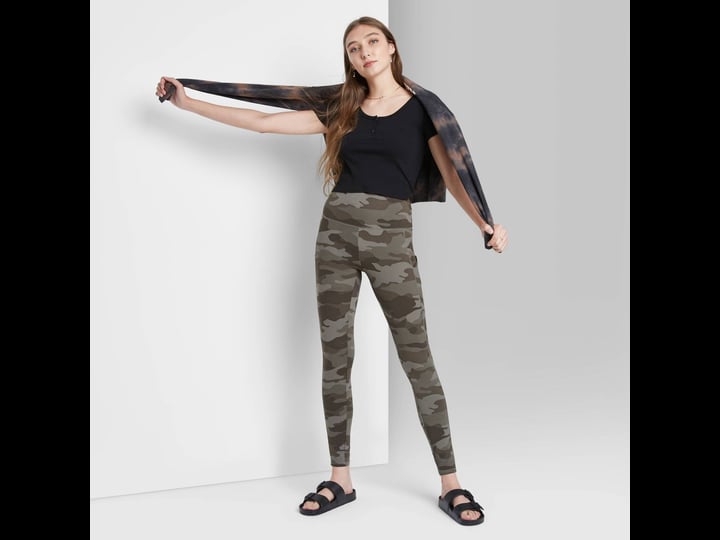 womens-high-waisted-ultra-soft-leggings-wild-fable-camo-green-l-womens-size-large-green-green-1