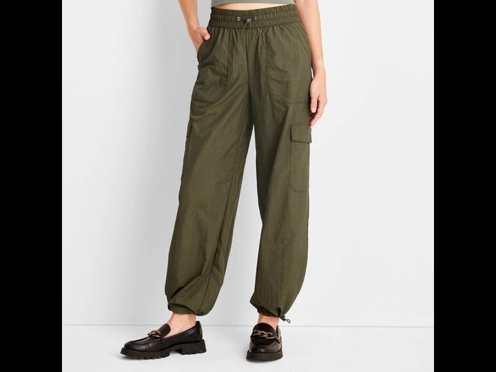womens-mid-rise-slim-straight-fit-jogger-pants-a-new-day-olive-xs-1