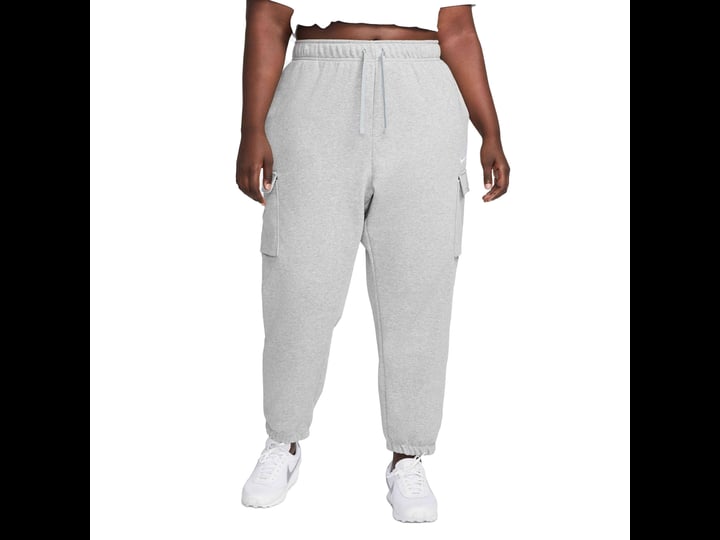 womens-nike-sportswear-club-fleece-mid-rise-oversized-cargo-sweatpants-plus-size-in-grey-size-2x-dv5-1