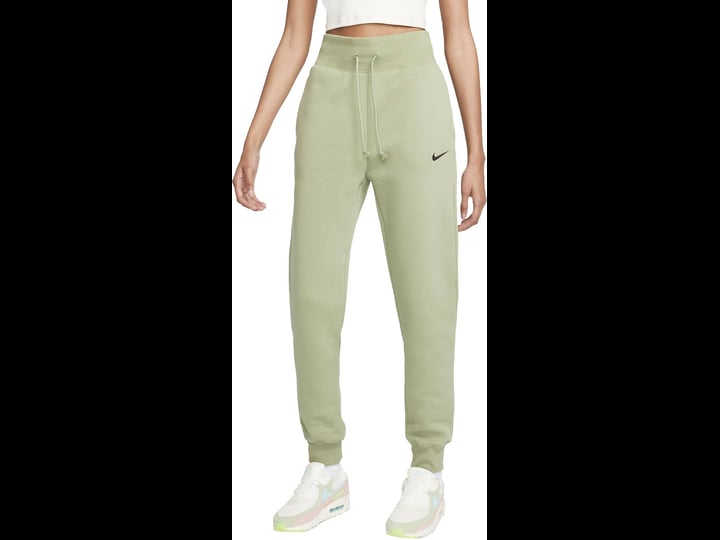 womens-nike-sportswear-phoenix-fleece-high-waisted-jogger-pants-in-green-1