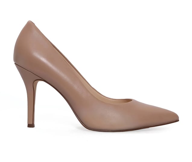 womens-nine-west-flax-pumps-nude-size-7-leather-1