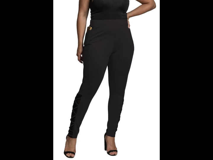 womens-plus-size-interlaced-mesh-leggings-with-side-pockets-black-1