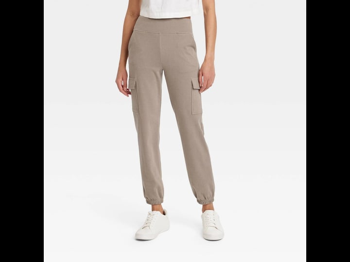 womens-relaxed-fit-super-soft-cargo-joggers-a-new-day-brown-l-1