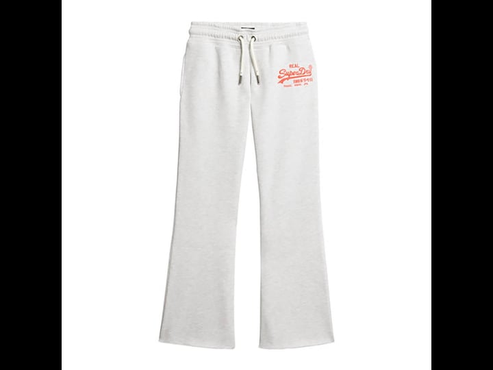 womens-superdry-neon-vintage-logo-low-rise-flare-joggers-grey-1