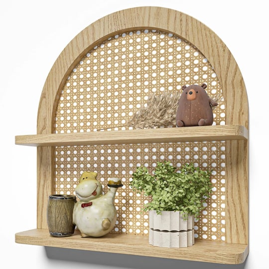 wooden-natural-arched-rattan-wall-shelf-2-tier-boho-handmade-woven-fan-shaped-floating-shelf-cute-se-1