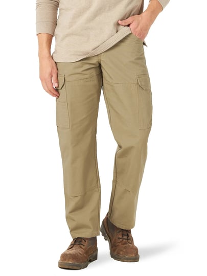 wrangler-mens-workwear-ranger-cargo-pants-khaki-size-42-x-30-new-1