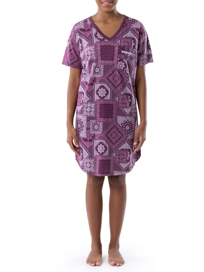 wrangler-womens-short-sleeve-v-neck-sleepshirt-1