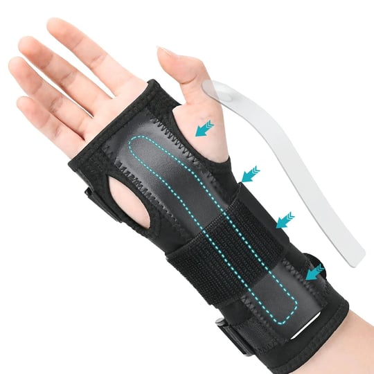 wrist-splint-for-carpal-tunnel-syndrome-by-pkstone-adjustable-compression-wrist-brace-for-right-and--1
