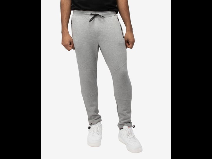 x-ray-mens-fleece-adjustable-ankle-drawstring-joggers-pants-light-gray-size-2xl-1