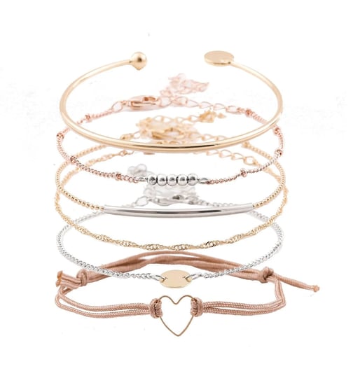 xocartige-charm-bracelets-set-bohemian-multiple-layered-beaded-bracelet-for-girls-delicate-chain-bra-1