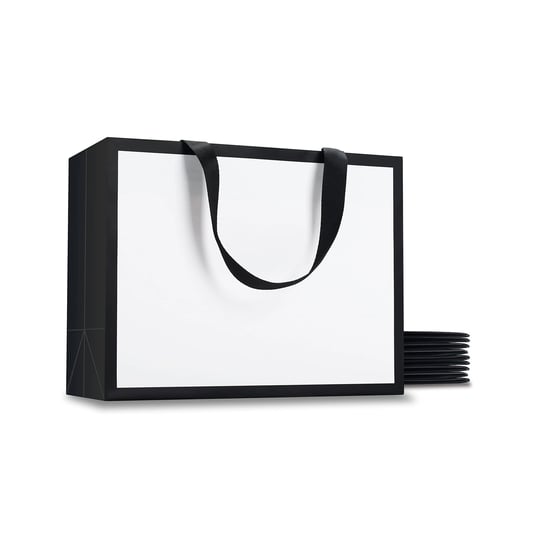 yaceyace-white-and-black-gift-bags-10pcs-10-5x4-25x8-medium-gift-bags-bulkwhite-paper-gift-bags-with-1