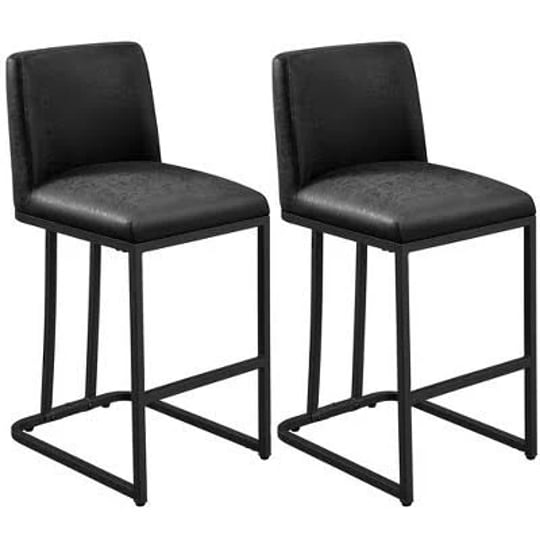 yaheetech-set-of-2-modern-upholstered-bar-stools-for-kitchen-dining-black-1