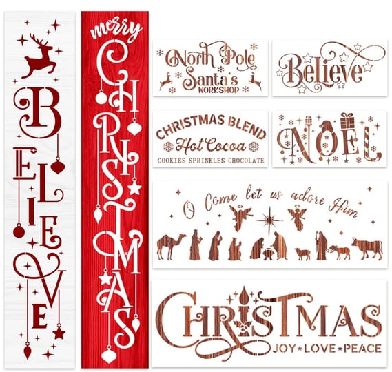 yamcyh-christmas-stencils-for-painting-on-wood-holiday-christmas-stencil-large-believe-xmas-painting-1