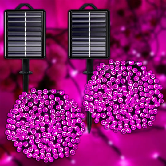 yaozhou-solar-christmas-string-lights-outdoor-pink-2-pack-144ft-400led-fairy-lights-with-8-modes-ip4-1