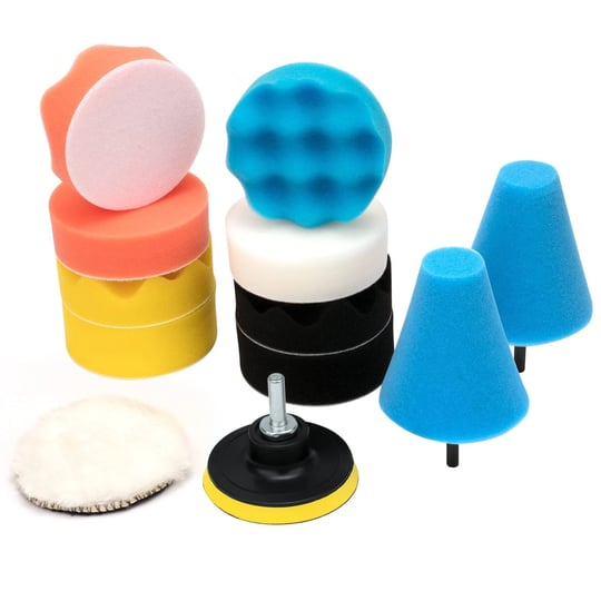 ychow-tech-3-inch-drill-buffing-pad-13pcs-car-foam-polishing-pads-kit-car-buffers-and-polishers-kit--1