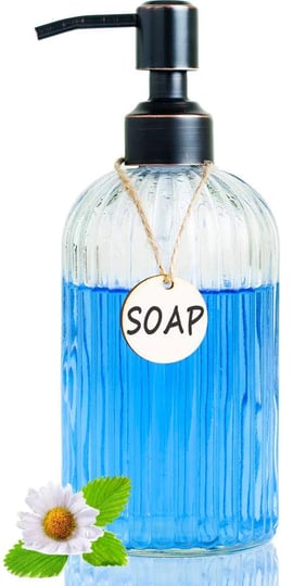 ycoll-glass-soap-dispenser-with-oil-rubbed-bronze-pump-refillable-liquid-soap-dispenser-for-bathroom-1
