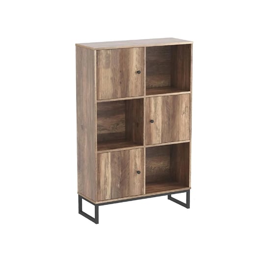 year-color-3-tier-free-standing-modern-open-brown-wood-narrow-bookcase-1