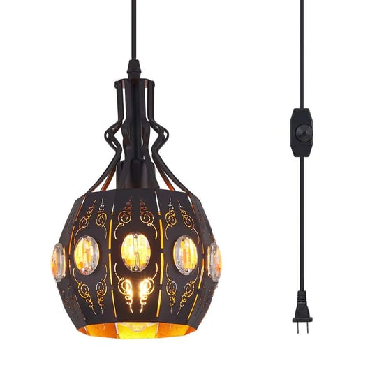 ylong-zs-hanging-lamps-swag-lights-plug-in-pendant-lightretro-stylevintage-loft-designblack-basket-c-1