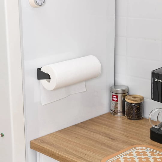 yoniccal-magnetic-paper-towel-holder-for-the-side-of-refrigerator-steel-paper-towel-rack-with-magnet-1