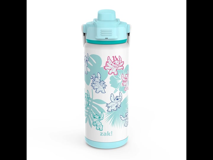 zak-designs-20oz-stainless-steel-kids-water-bottle-with-antimicrobial-spout-disney-lilo-and-stitch-1