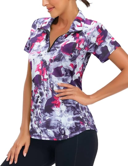 zamowoty-ladies-golf-tops-short-sleeve-polo-running-shirts-loose-fitting-quick-dry-performance-cloth-1