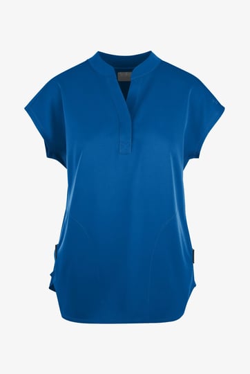 zavate-ava-therese-piper-womens-3-pocket-stretch-dolman-sleeve-mandarin-collar-scrub-top-size-m-roya-1