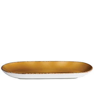 Steelite Terramesa Hardal Renk D.Dörtgen Tabak 25,50X13 cm 11210577 - STEELİTE