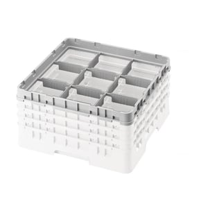 Cambro Camrack 9 Bölmeli Tam Boy Ara Yükseltici Gri 150*150 mm 9E2151 - CAMBRO