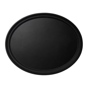 Cambro Camtread Oval Kaymaz Tepsi Siyah 520*620 mm 2500CT110 - CAMBRO