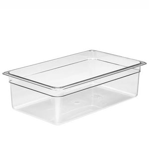 Cambro Camwear Polikarbon Küvet Şeffaf Gn1/1 19.5 lt. 16CW135 - CAMBRO