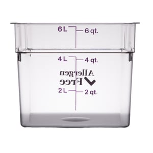 Cambro Camwear Polikarbon Küvet Şeffaf Gn1/1 25.6 lt. 18CW135 - CAMBRO