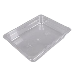 Cambro Camwear Polikarbon İki Bölmeli Küvet Şeffaf Gn1/2 3.9 lt. 22CW135 - CAMBRO