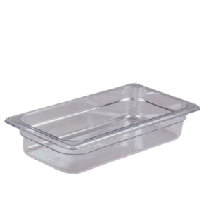Cambro Camwear Polikarbon Üç Bölmeli Küvet Şeffaf Gn1/3 2.4 lt. 32CW135 - CAMBRO