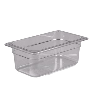 Cambro Camwear Polikarbon Dört Bölmeli Küvet Şeffaf Gn1/4 2.5 lt. 44CW135 - CAMBRO