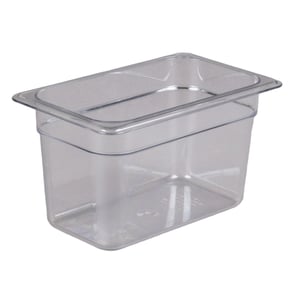 Cambro Camwear Polikarbon Dört Bölmeli Küvet Şeffaf Gn1/4 3.7 lt. 46CW135 - CAMBRO