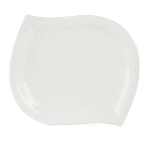 Porland Porselen A+P Leaf Beyaz Otel 184127 Düz Tabak 31Cm - PORLAND PORSELEN