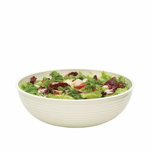 Cambro Polikarbon Çizgili Yuvarlak Kase Beyaz 305 mm RSB12CW148 - CAMBRO