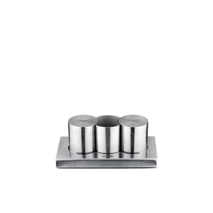 Aryıldız Tuzluk Biberlik Kürdanlık Set 140 X 75 Mm - ARYILDIZ