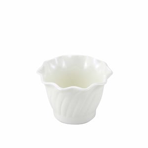 Cambro Polycarbon Kıvrımlı Kase Beyaz 384 cc SRB13CW148 - CAMBRO