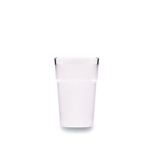 Polikarbon Ekon Kumlu Bardak 250 Ml Şeffaf Ec.25 - RUBİKAP