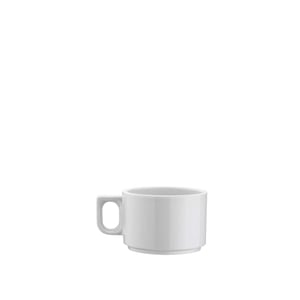 Kütahya Porselen Pera Otel Dekorsuz Kahve Fincan Tabaklı - KÜTAHYA PORSELEN