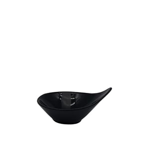 Ultraform Hotel Porselen Damla Sosluk Küçük Siyah - ULTRAFORM PORSELEN