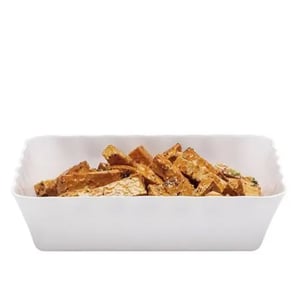 Cambro Showfest Taraklı Desenli Dikdörtgen Meze Kasesi Beyaz 255*318*76 mm SFR1012148 - CAMBRO