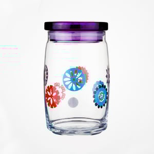 98327 Paşabahçe Conta Kapaklı Desenli Kavanoz - PAŞABAHÇE