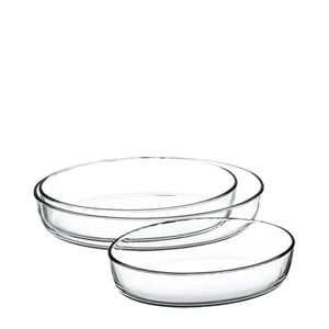 159027 Paşabahçe Borcam Oval 3'lü Fırın Kabı Set - PAŞABAHÇE