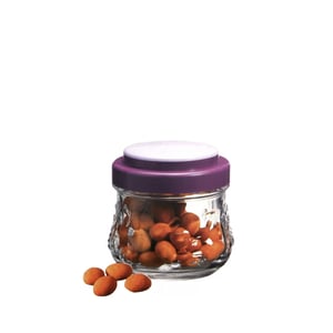 80063 Paşabahçe Garden Mor Kapaklı Kavanoz 260 cc - PAŞABAHÇE