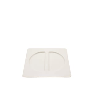 Paşabahçe Porselen All Spice 184430S00 Ikılı Bölmeli Tabak 30X30 cm - PAŞABAHÇE PORSELEN