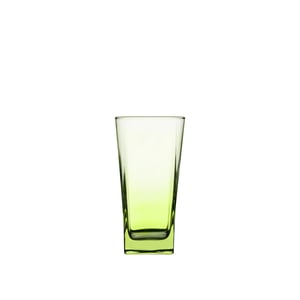 41300 Paşabahçe Carre Yeşil Meşrubat Bardağı 305 cc - PAŞABAHÇE