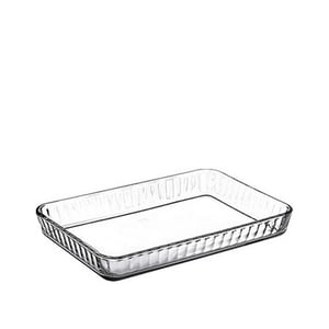 59204 Paşabahçe Borcam Dikdörtgen Tepsi 3800 cc - PAŞABAHÇE